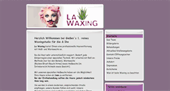 Desktop Screenshot of lawaxing.de
